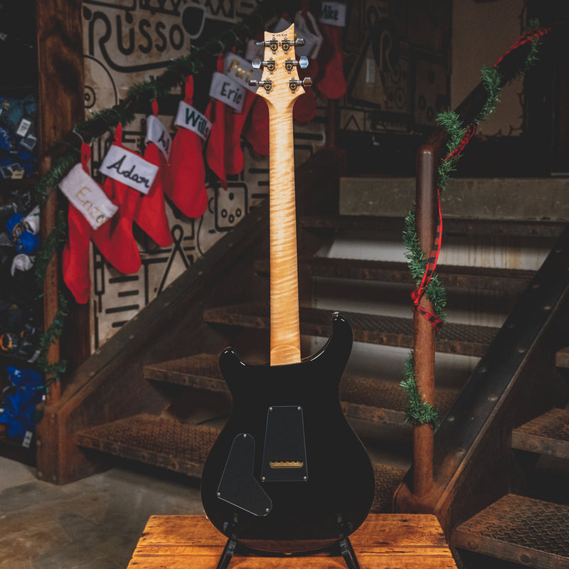 2018 PRS Custom 24 Electric Guitar, Black Smoke w/OHSC - Used