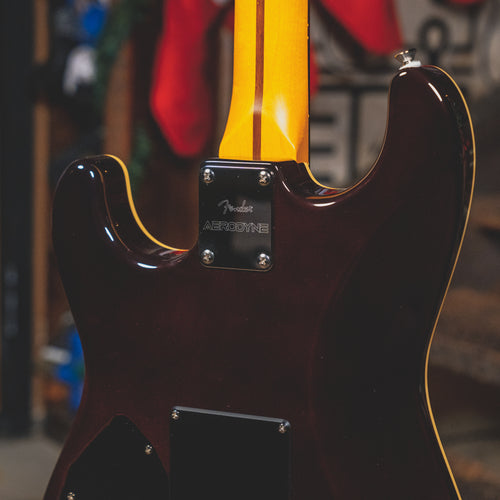 2023 Aerodyne Stratocaster Electric Guitar, Chocolate Burst