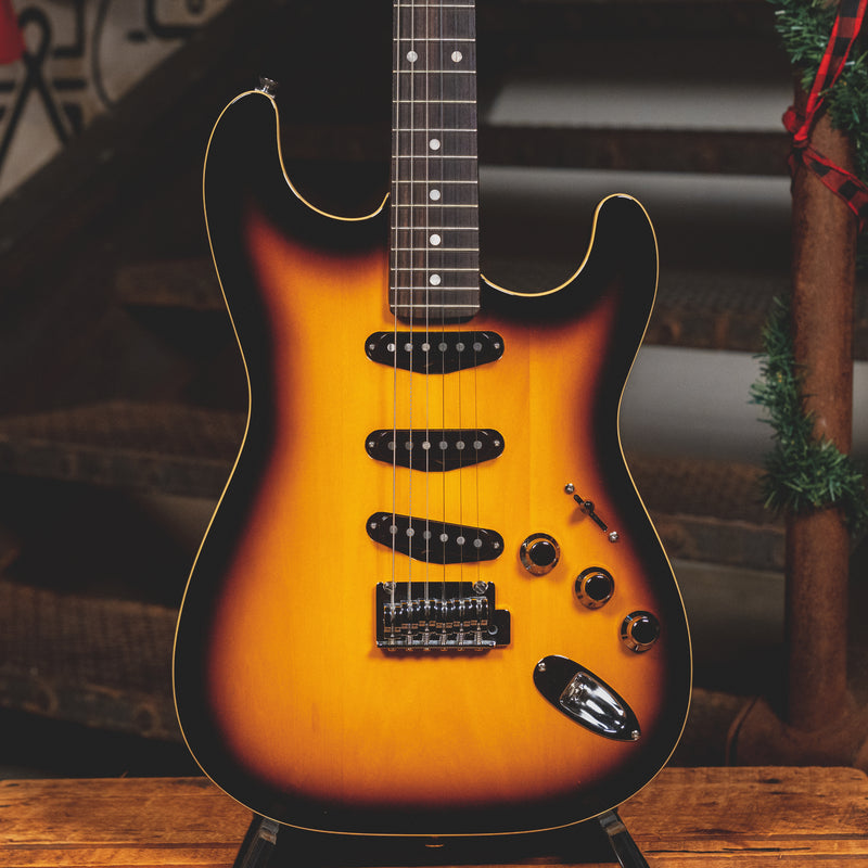 2023 Aerodyne Stratocaster Electric Guitar, Chocolate Burst w/OGB - Used