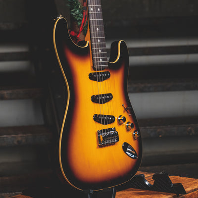 2023 Aerodyne Stratocaster Electric Guitar, Chocolate Burst w/OGB - Used