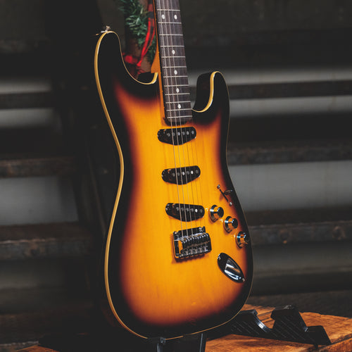 2023 Aerodyne Stratocaster Electric Guitar, Chocolate Burst w/OGB - Used