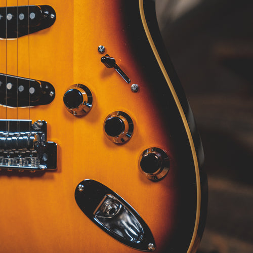 2023 Aerodyne Stratocaster Electric Guitar, Chocolate Burst w/OGB - Used