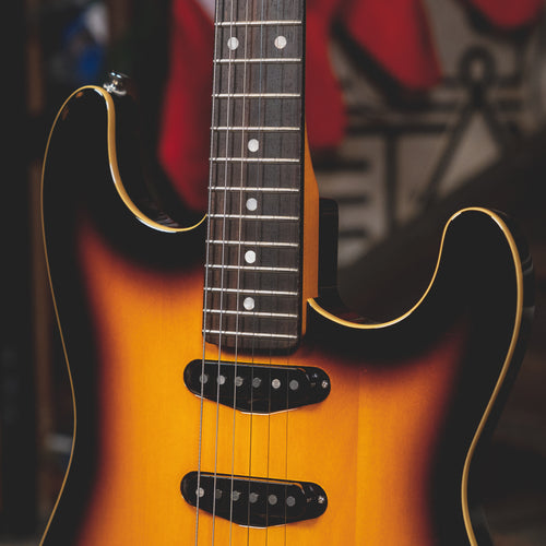 2023 Aerodyne Stratocaster Electric Guitar, Chocolate Burst w/OGB - Used