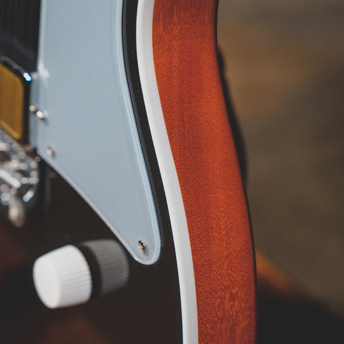 2023 Harmony Jupiter Thinline Electric Guitar, Space Black w/Gig Bag - Used