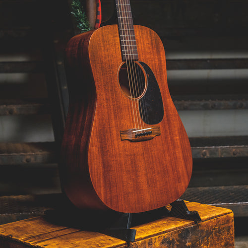 2022 Martin D-15M, Natural w/OHSC - Used