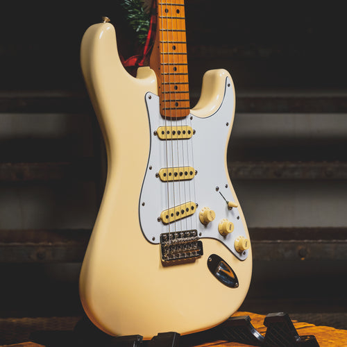 2020 Fender Jimi Hendrix Stratocaster Electric Guitar, Olympic White w/OGB - Used