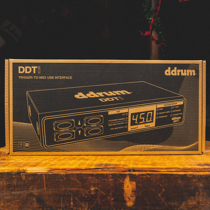 ddrum DDTI Trigger to MIDI USB Interface w/Original Box - Used