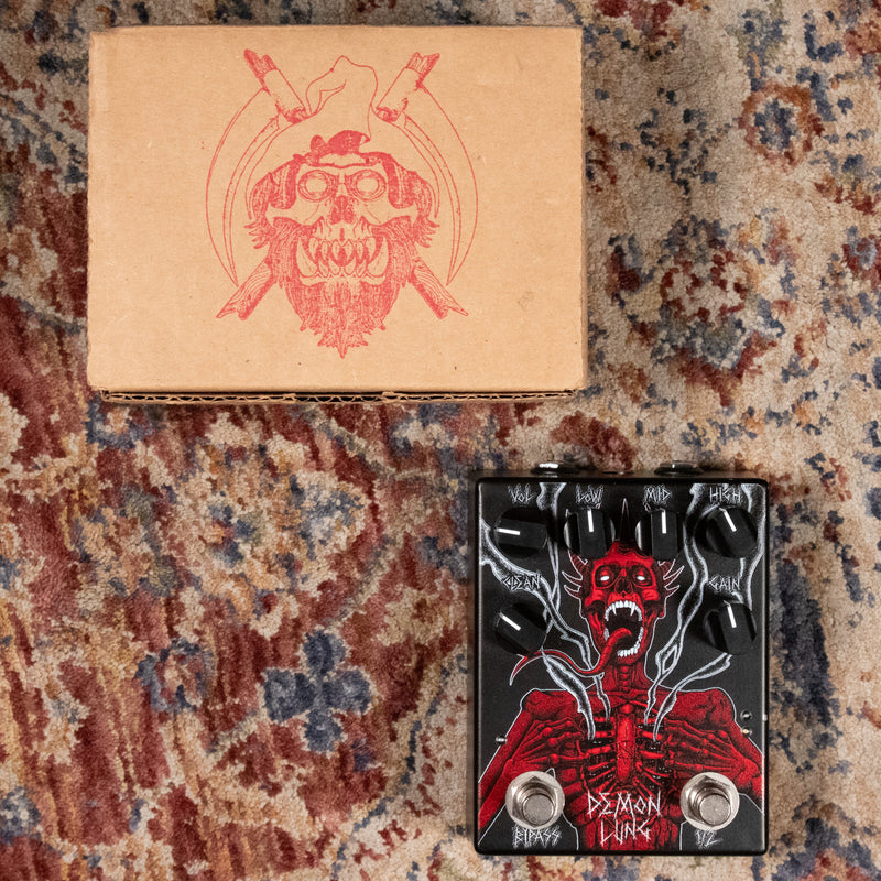 demon lung pedal Abominable Electronics Demon Lung Fuzz Effect Pedal w/Box
