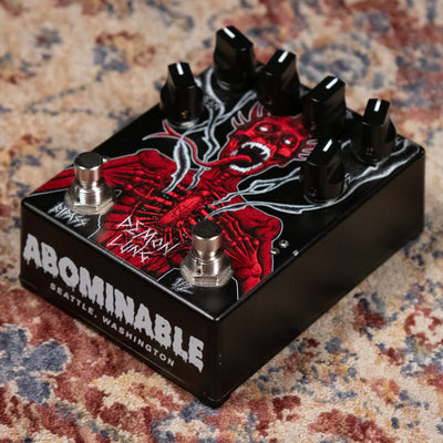 Abominable Electronics Demon Lung Fuzz Effect Pedal w/Box - Used