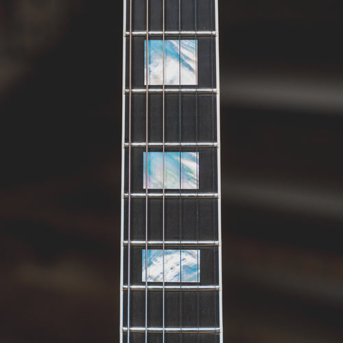 2023 Gibson Custom Shop 1954 Les Paul Custom Wildwood Spec, Ebony Gloss, Bigsby Tailpiece w/OHSC - Used