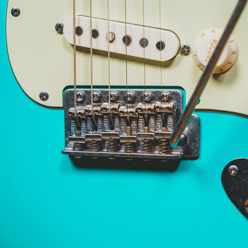 2022 Squier 40th Anniversary Vintage Edition Stratocaster, Sea Foam Green - Used