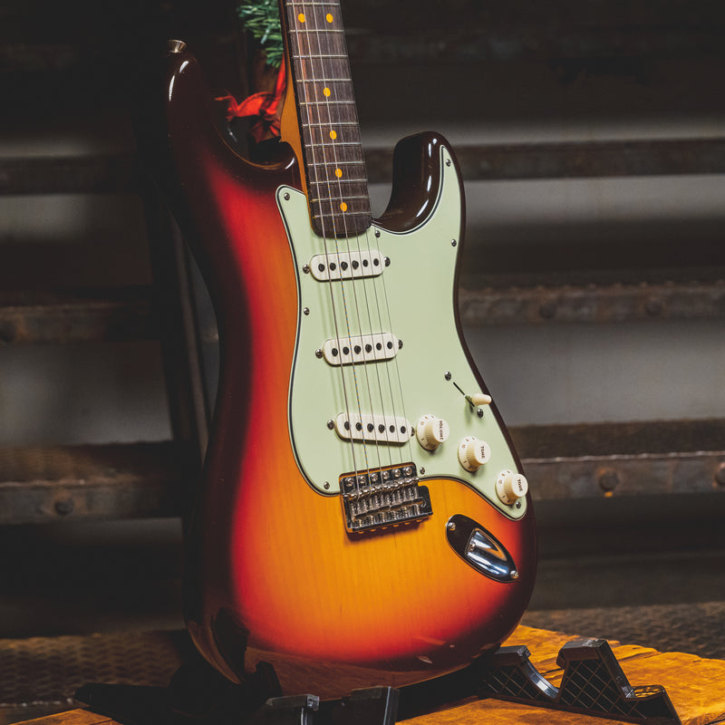 2021 Fender Custom Shop Vintage Custom '59 Stratocaster Time Capsule 3 Color Sunburst w/OHSC - Used