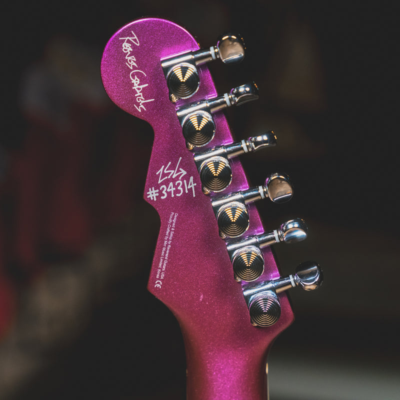 2018 Reverend Reeves Gabrels Dirtbike Electric Guitar, Metallic Violet w/Gig Bag - Used