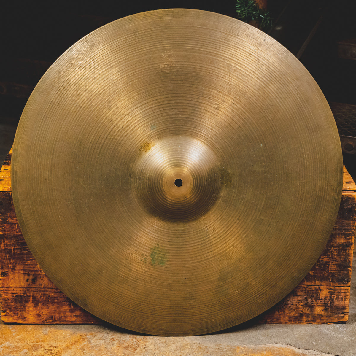 70's Zildjian Medium Ride, 22” - Used