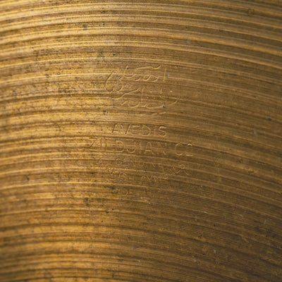 70's Zildjian Medium Ride, 22” - Used
