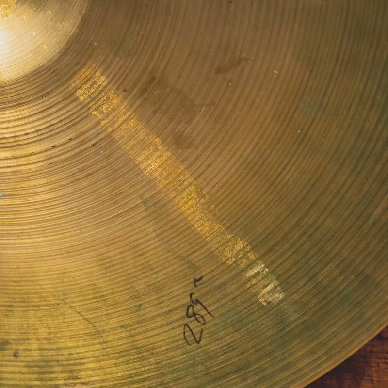 70's Zildjian Medium Ride, 22” - Used