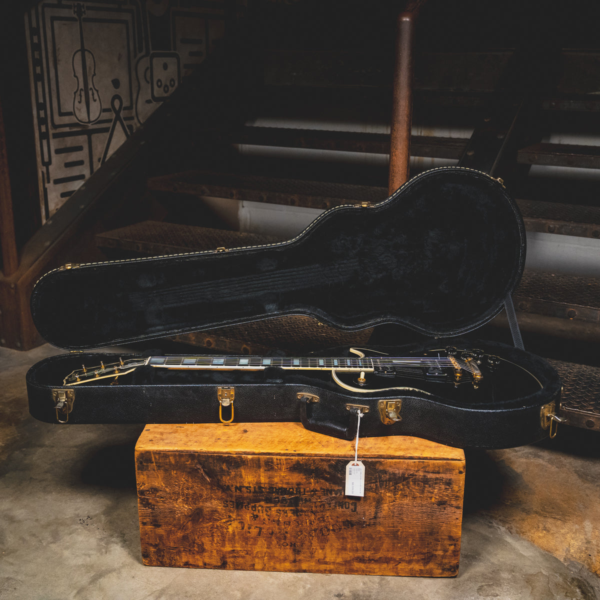 1979 Gibson Les Paul Custom Electric Ebony w/Hard Case - Used