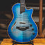 2023 Taylor T5z Pro Semi-Hollow Electric Guitar, Harbor Blue w/OHSC - Used