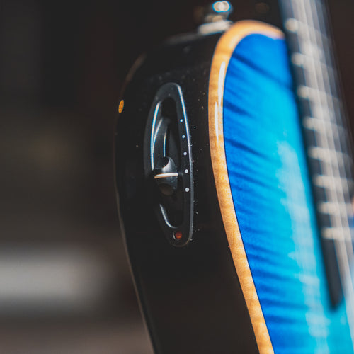 2023 Taylor T5z Pro Semi-Hollow Electric Guitar, Harbor Blue w/OHSC - Used