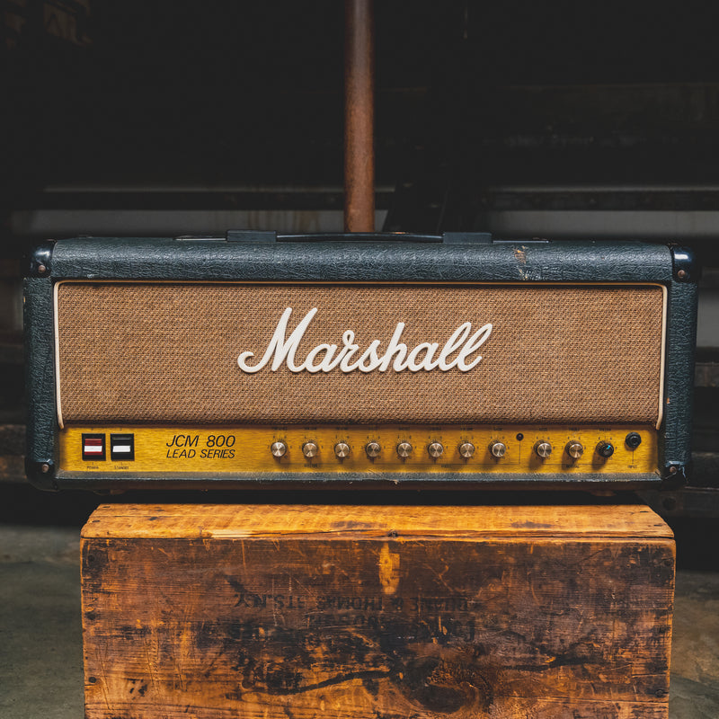 1986 Marshall JCM800 Lead Series 2210 Guitar Tube Amplifier Head - Used