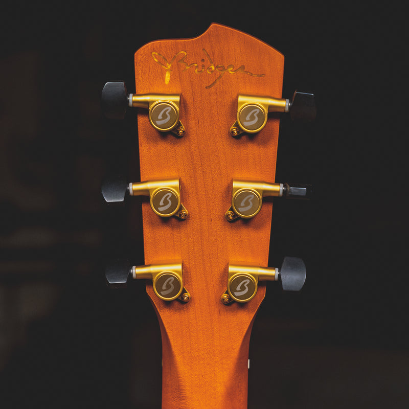 2023 Breedlove Jeff Bridges Concerto Acoustic-Electric Guitar, Bourbon w/OHSC - Used