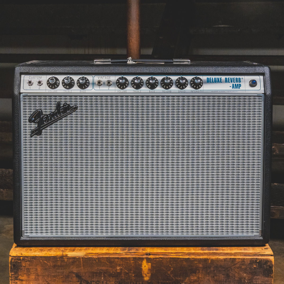 2022 Fender ‘68 Custom Deluxe Reverb 1x12" Combo Guitar Amplifier w/Slipcover - Used