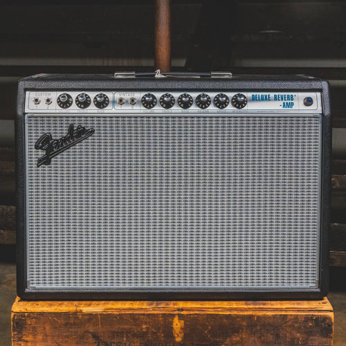 2022 Fender ‘68 Custom Deluxe Reverb 1x12" Combo Guitar Amplifier w/Slipcover - Used
