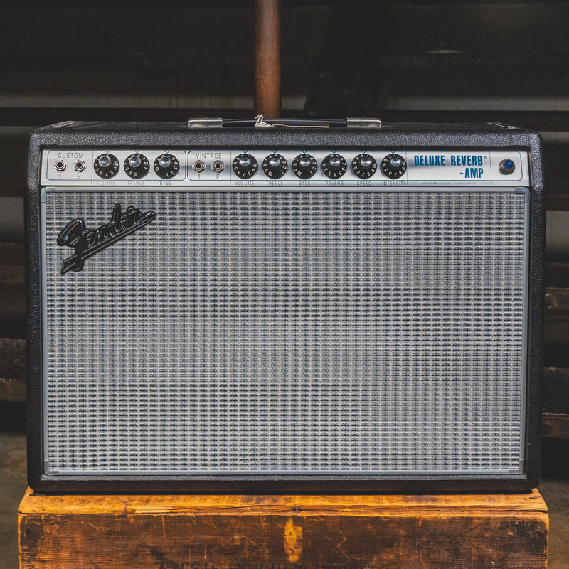 2022 Fender ‘68 Custom Deluxe Reverb 1x12" Combo Guitar Amplifier w/Slipcover - Used