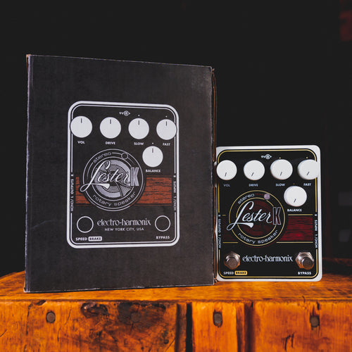 lester k pedal Electro-Harmonix Lester K Stereo Rotary Speaker Effect Pedal w/ Origin
