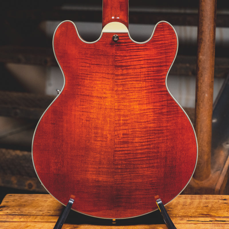 2022 Eastman T484 Classic Semi-Hollow Electric Guitar, Gold Burst - Used