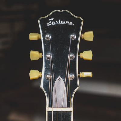 2022 Eastman T484 Classic Semi-Hollow Electric Guitar, Gold Burst - Used