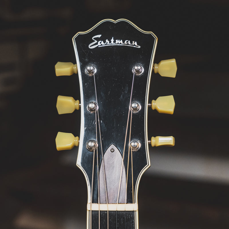 2022 Eastman T484 Classic Semi-Hollow Electric Guitar, Gold Burst - Used