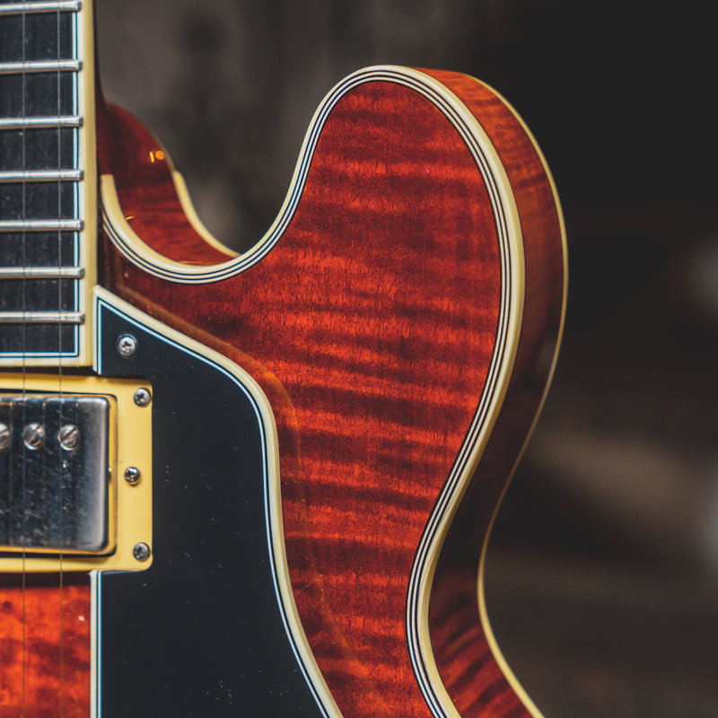 2022 Eastman T484 Classic Semi-Hollow Electric Guitar, Gold Burst - Used