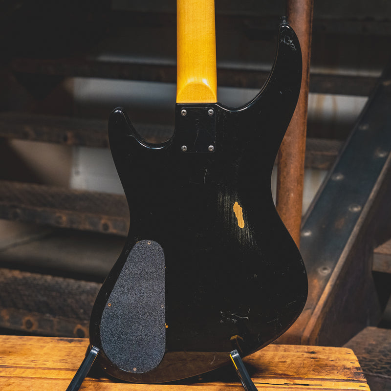 1990 Guild Pilot Electric Bass Guitar, Black w/OHSC