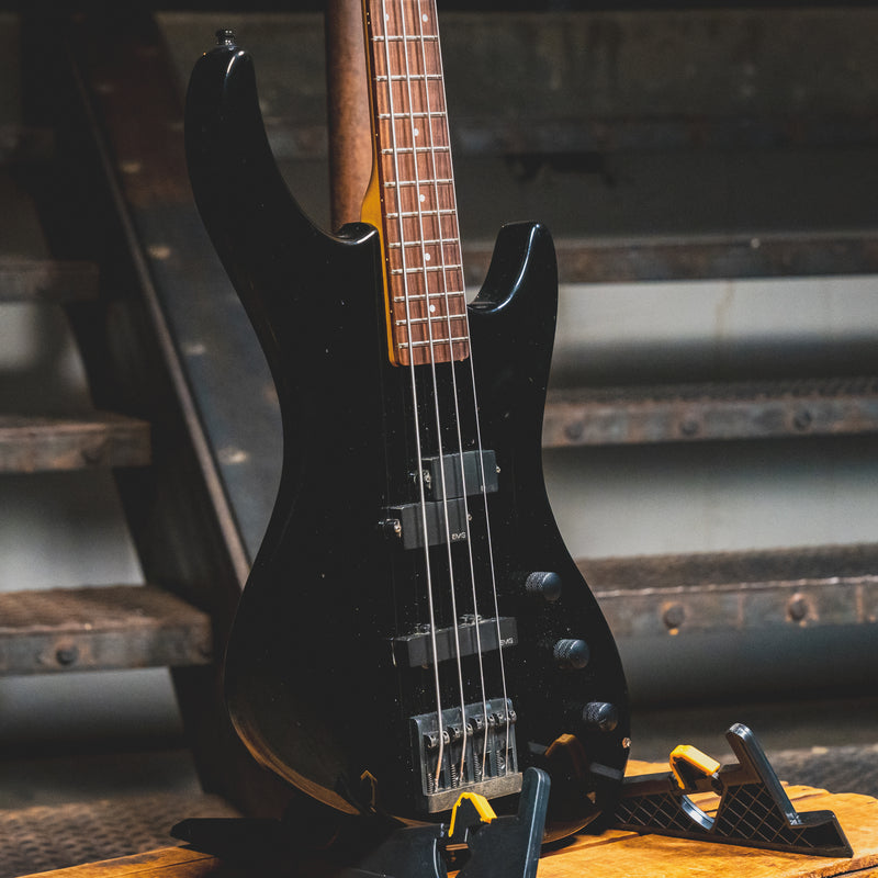 1990 Guild Pilot Electric Bass Guitar, Black w/OHSC