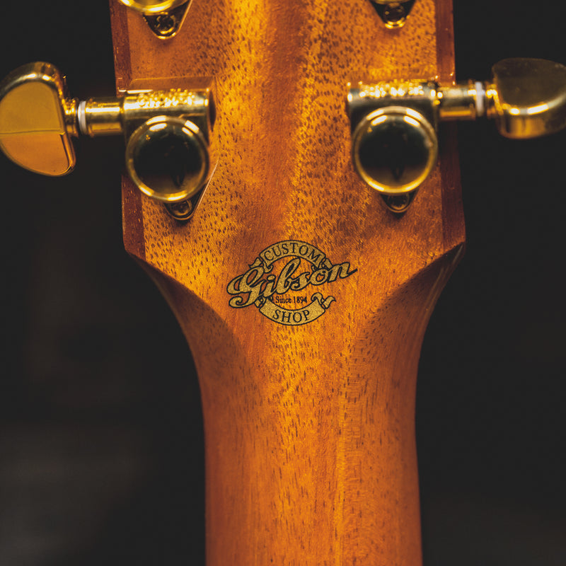 2023 Gibson J-45 Koa Custom Shop Acoustic-Electric Guitar, Natural w/OHSC - Used