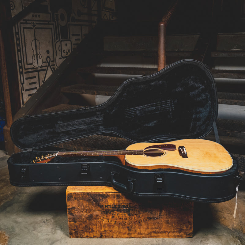 2023 Gibson J-45 Koa Custom Shop Acoustic-Electric Guitar, Natural w/OHSC - Used