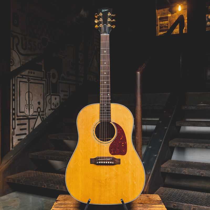 2023 Gibson J-45 Koa Custom Shop Acoustic-Electric Guitar, Natural w/OHSC - Used