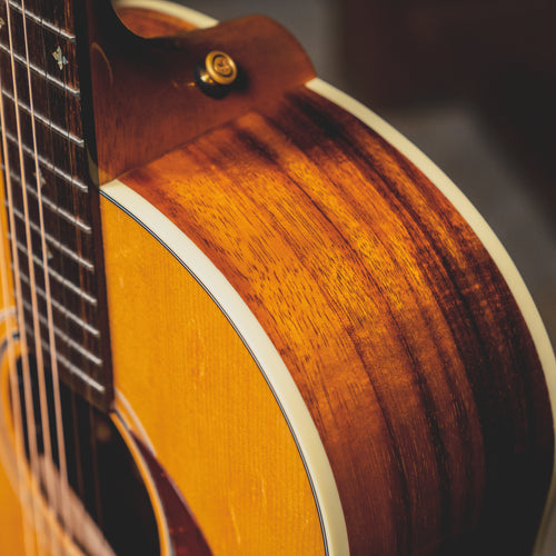 2023 Gibson J-45 Koa Custom Shop Acoustic-Electric Guitar, Natural w/OHSC - Used