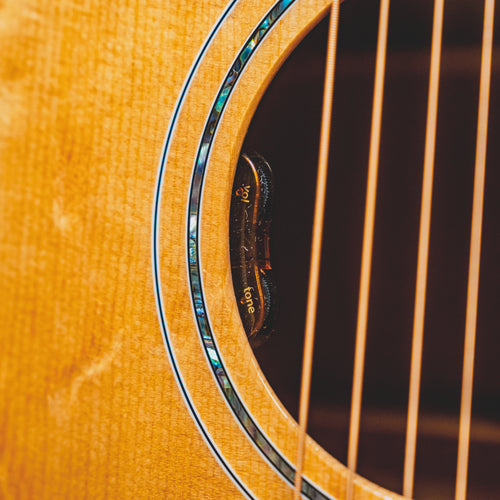 2023 Gibson J-45 Koa Custom Shop Acoustic-Electric Guitar, Natural w/OHSC - Used