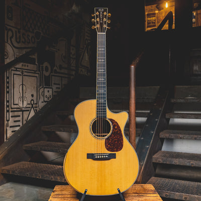 2020 Martin Custom Shop GP-14 Acoustic-Electric Guitar, Natural w/OHSC - Used