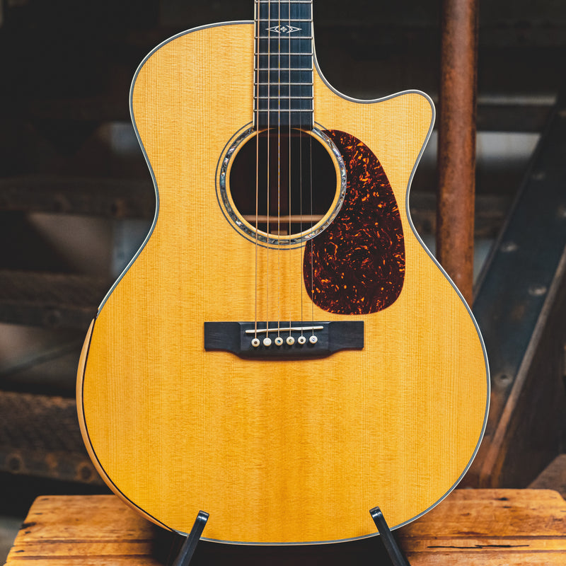 2020 Martin Custom Shop GP-14 Acoustic-Electric Guitar, Natural w/OHSC - Used