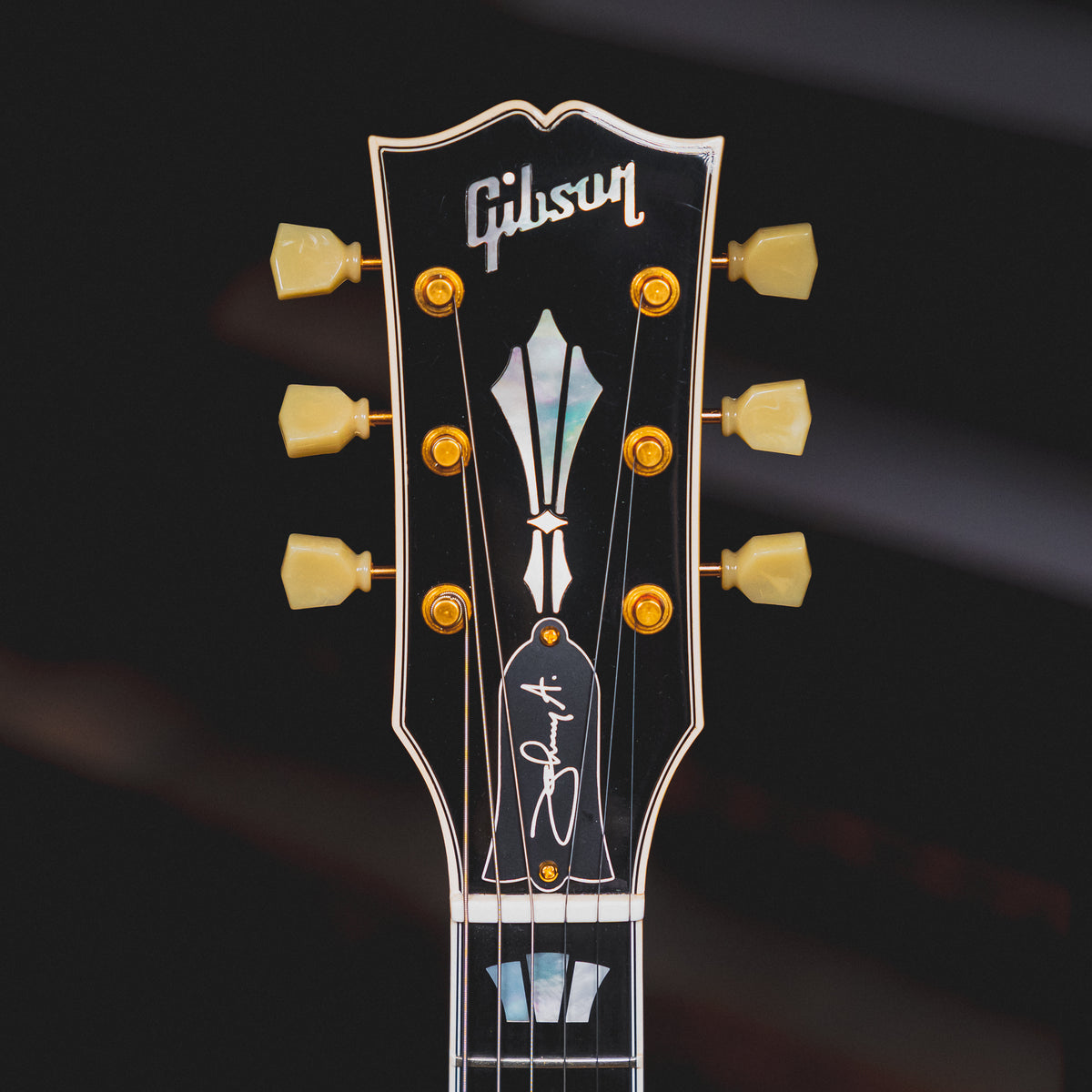 2011 Gibson Custom Shop Johnny A Signature Electric Guitar, Sunset Glow w/ OHSC - Used