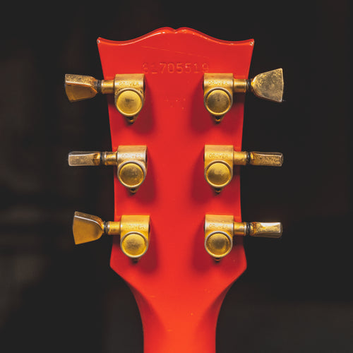 1985 Gibson Les Paul Custom Electric Guitar, Ferrari Red w/OHSC