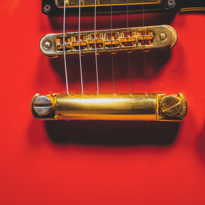 1985 Gibson Les Paul Custom Electric Guitar, Ferrari Red w/OHSC