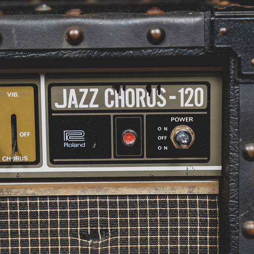 jc 120 pedal 1979 Roland JC-120 Jazz Chorus Combo Guitar Amplifier