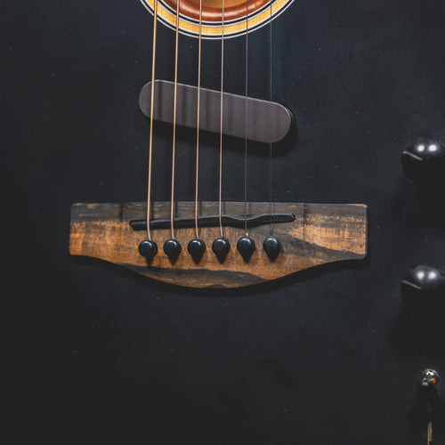 2019 Fender American Acoustasonic Telecaster Electric Guitar, Black w/OGB - Used