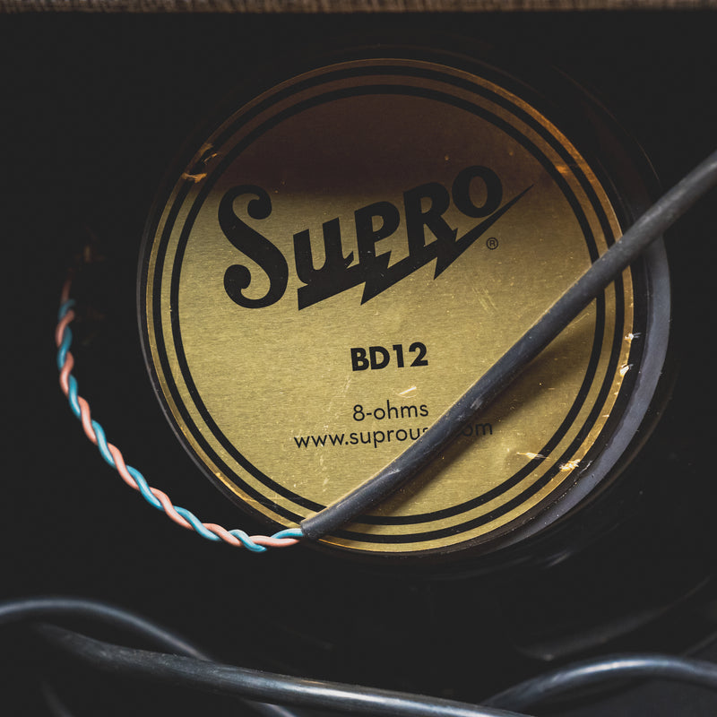 2010 Supro Black Magick 1695T 1x12” Tube Combo Amplifier - Used