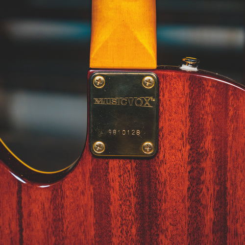 Musicvox Space Ranger Electric Guitar, Gold Sparkle w/Gig Bag - Used