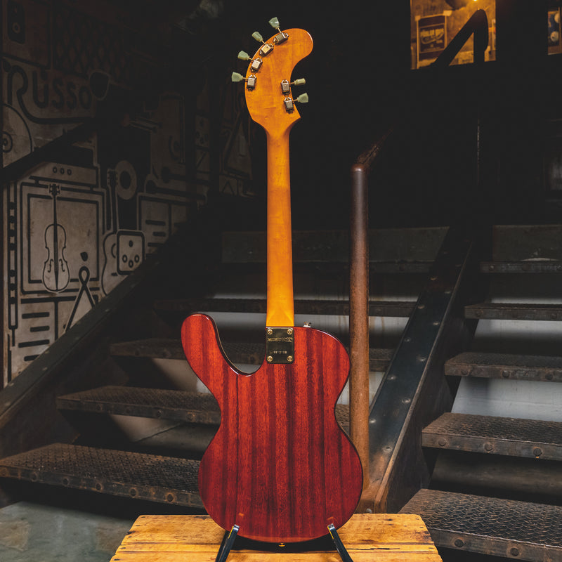 Musicvox Space Ranger Electric Guitar, Gold Sparkle w/Gig Bag - Used